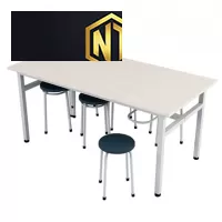 Bàn ăn công nghiệp Hòa Phát BA03